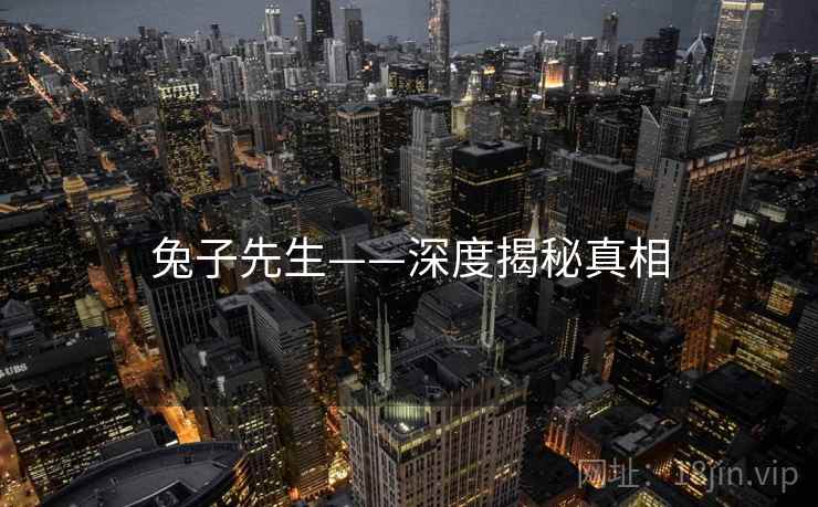 兔子先生——深度揭秘真相  第1张